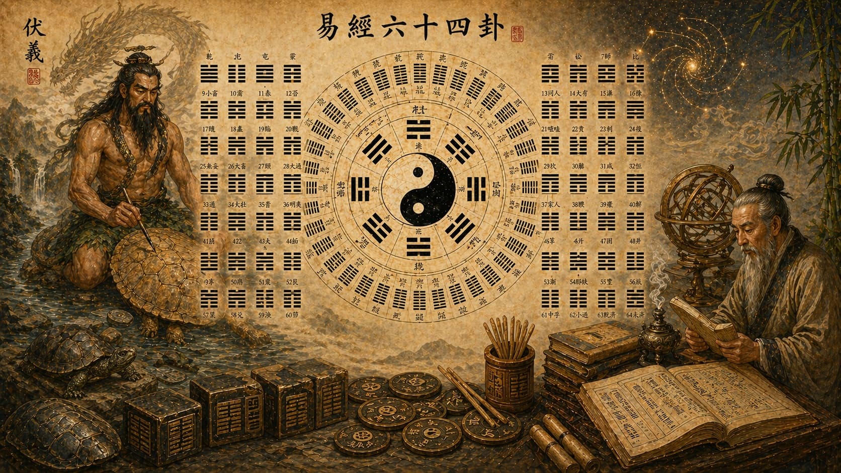 Ham Yu Lehre (Teil 5). I-Ging: Ein Leitfaden zur Architektur der Hexagramme