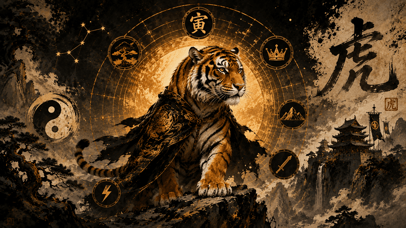 The Secret of Your Soul Code (28 Lunar Mansions). Part 3 - Tiger